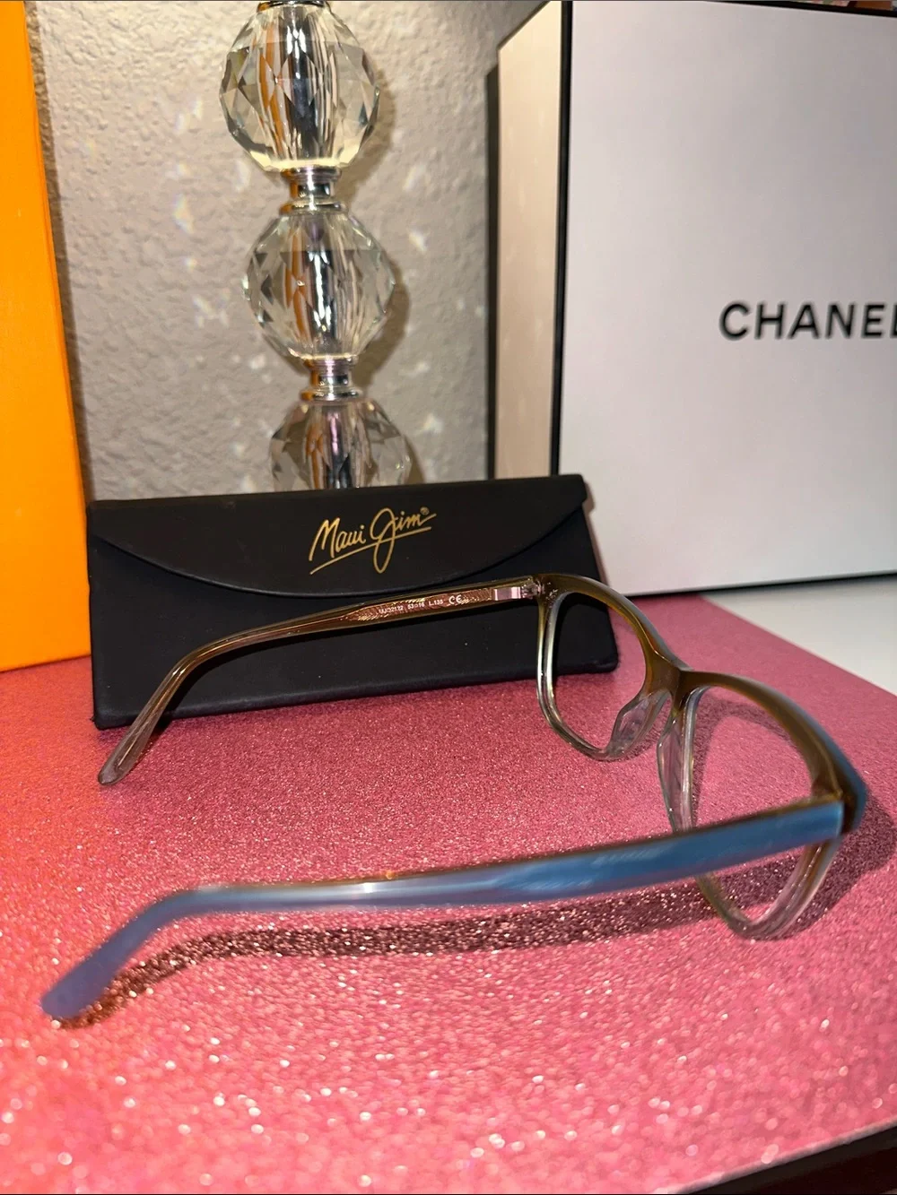 Maui Jim Blue Gradient Cat-Eye Eyeglasses - Picture 3 of 7